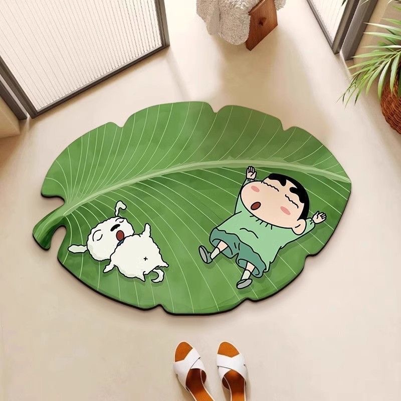 Quick Dry Diatomite Bath Mat - Kawaii Shin Chan Diatomite Bath Mat