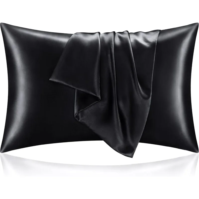 1/2pcs Multi-size Satin Pillow - đánh giá và giá Satin Silk Pillowcase Hair Skin