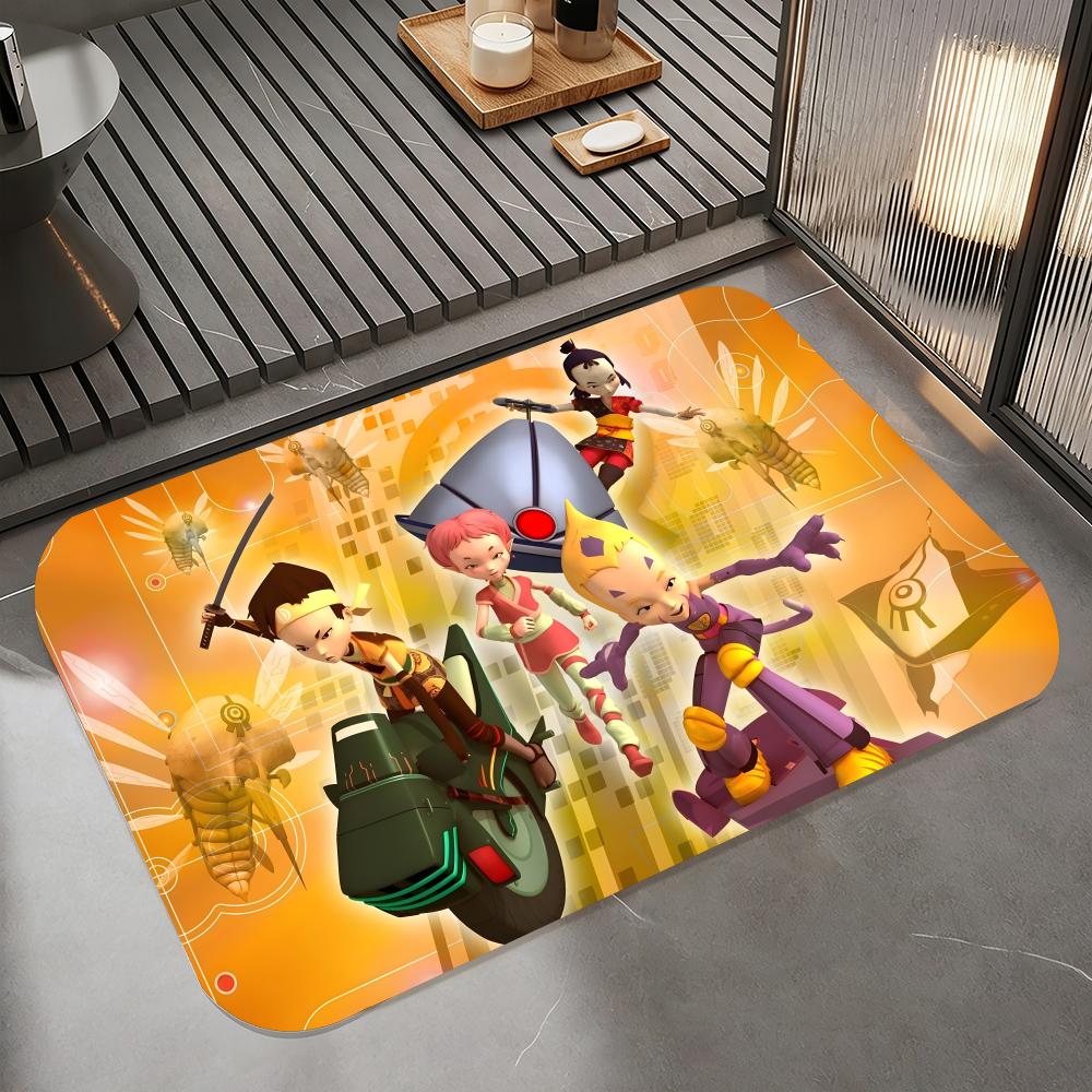 Anime C-Code L-Lyoko Floor Mat - đánh giá và giá Quick Dry Diatomite Bath Mat