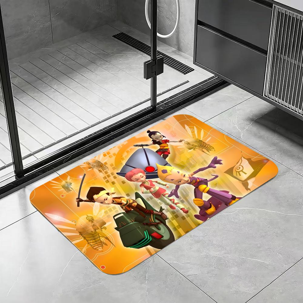 Anime C-Code L-Lyoko Floor Mat - đánh giá và giá Quick Dry Diatomite Bath Mat