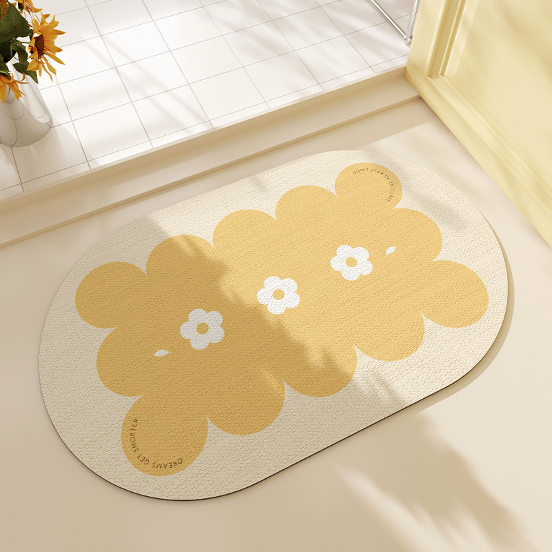 VIKAMA Oval Diatomite Bath Mat - đánh giá và giá Quick Dry Diatomite Bath Mat