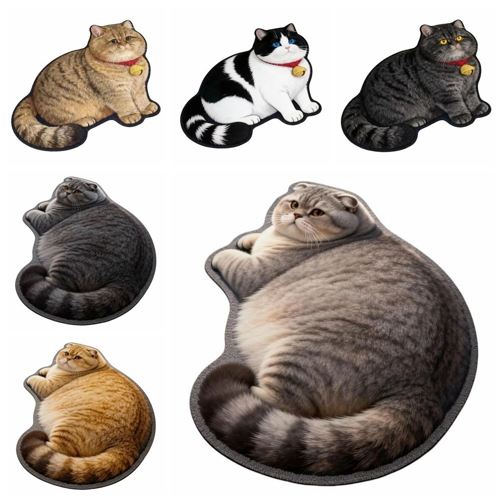 Cute 40*60cm Cat Shaped Diatom - đánh giá và giá Quick Dry Diatomite Bath Mat