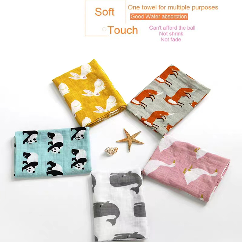 Newborn Blankets Bamboo Bath T - đánh giá và giá Muslin Cotton Bedspread