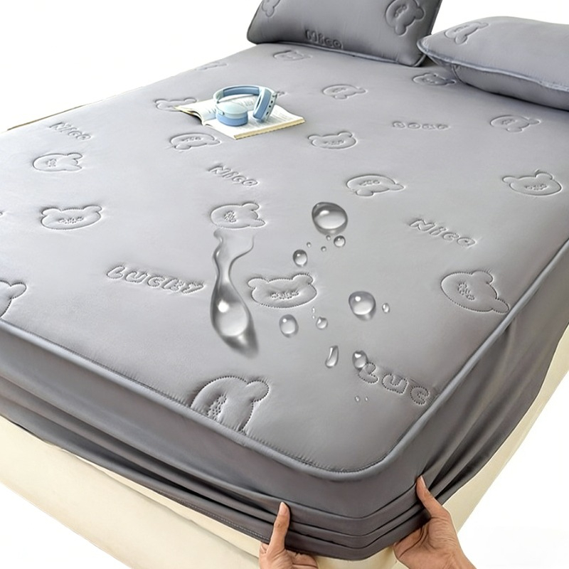 Ultrasonic Quilted Queen Fitte - đánh giá và giá Waterproof Mattress Protector Breathable