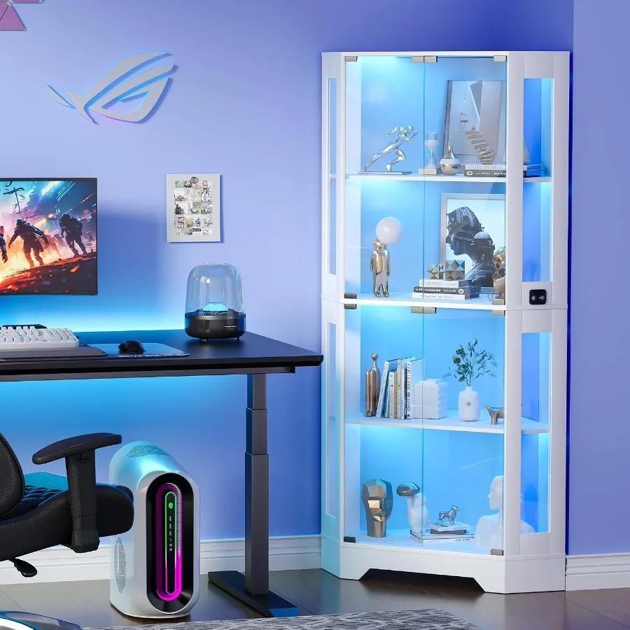 65 White Corner Collectible Cu - đánh giá và giá Storage & Organization