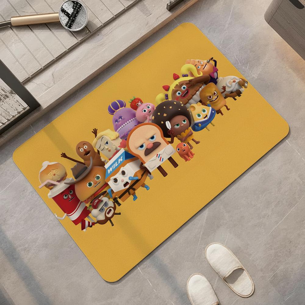 Cartoon B-Bread B-Barbershop F - đánh giá và giá Quick Dry Diatomite Bath Mat