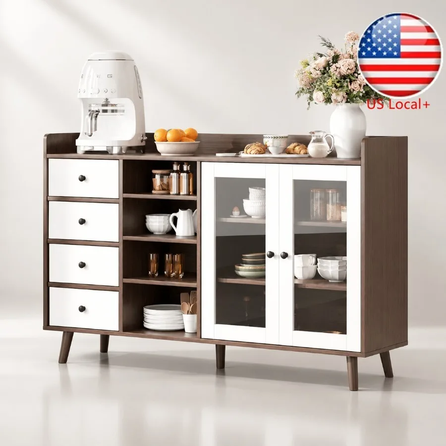 55 Glass Door Sideboard for Li - đánh giá và giá Storage & Organization