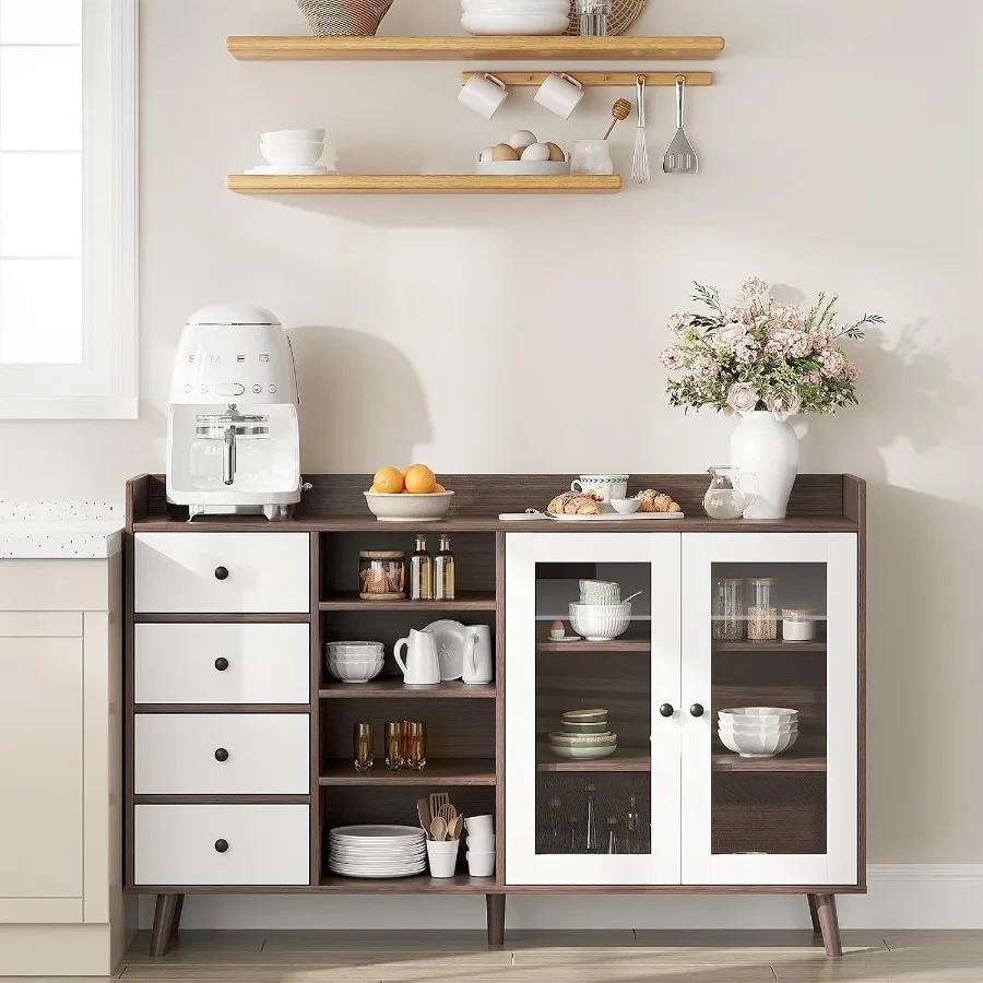 55 Glass Door Sideboard for Li - đánh giá và giá Storage & Organization