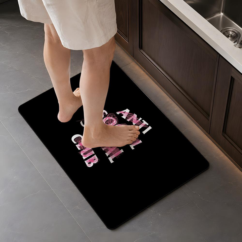 Fashion A ANTI SOCIAL SOCIAL C - đánh giá và giá Quick Dry Diatomite Bath Mat