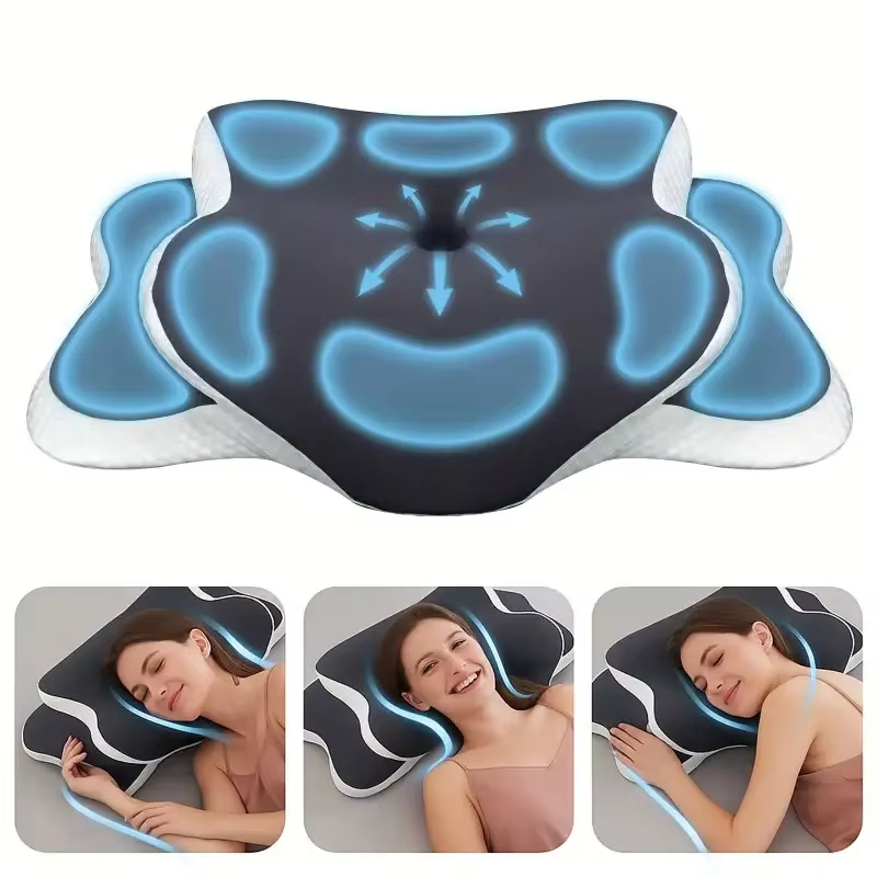 Memory Foam Pillows Butterfly  - đánh giá và giá Memory Foam Orthopedic Pillow Neck Pain