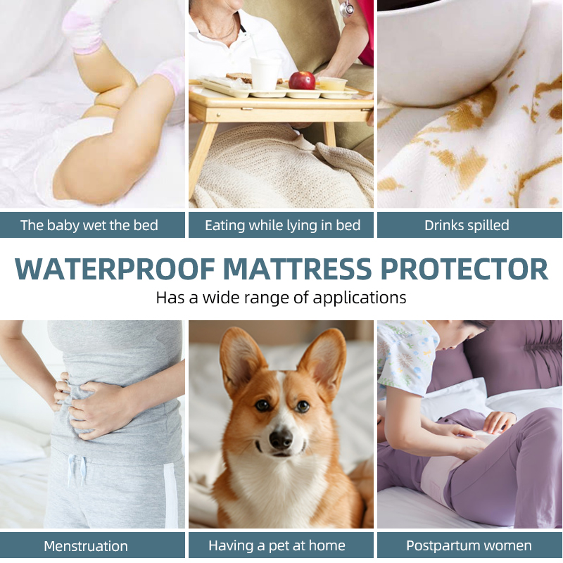 Queen Waterproof Mattress Prot - đánh giá và giá Waterproof Mattress Protector Breathable