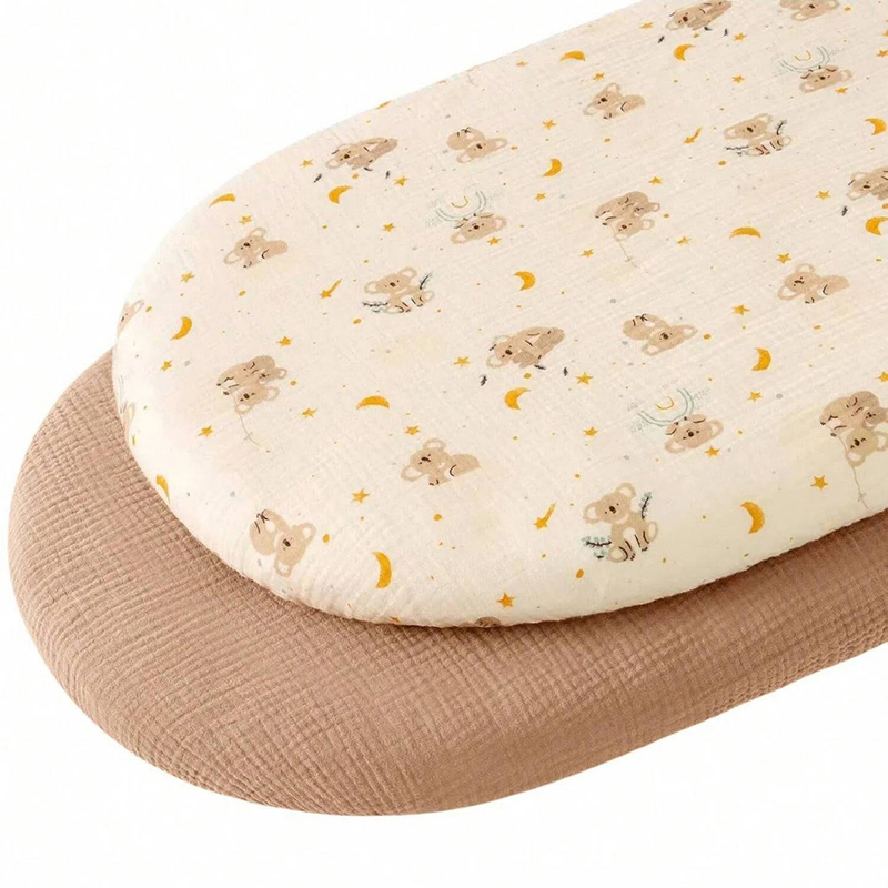 Muslin Bassinet Sheets for Bab - đánh giá và giá Muslin Cotton Bedspread