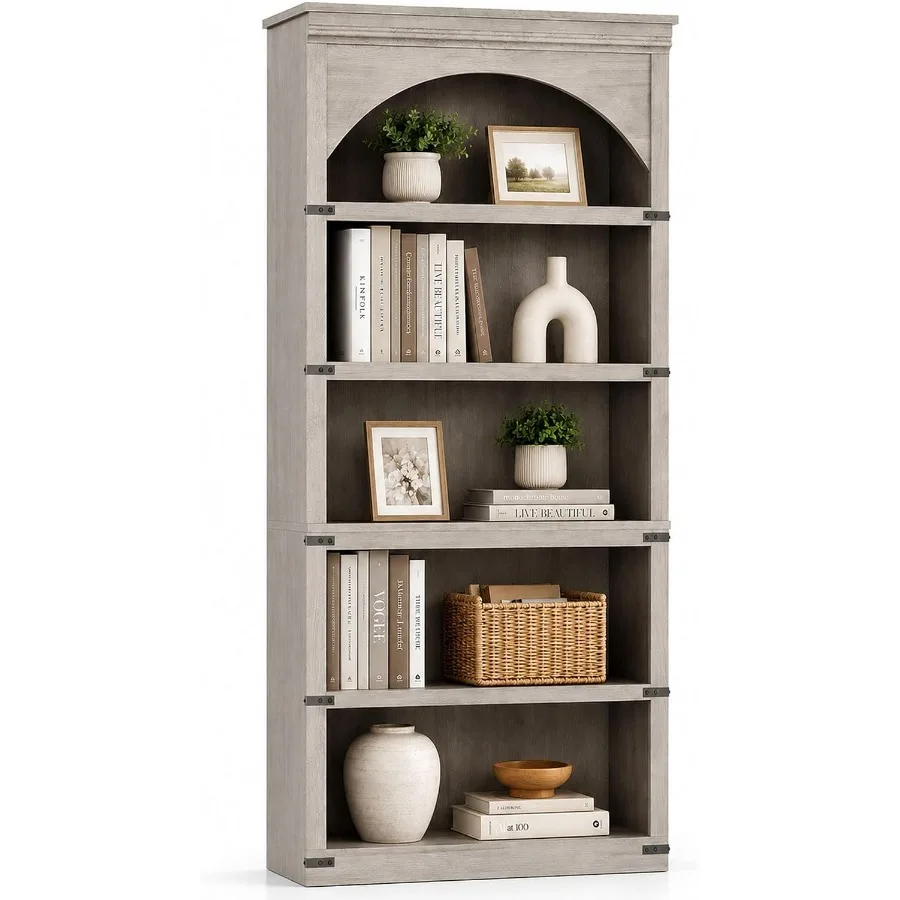 68.7 Tall Farmhouse Arched Boo - đánh giá và giá Storage & Organization